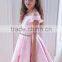 PASTEL PINK OFF THE SHOULDER DRESS