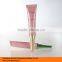 Small Pearlized Pink Cosmetics Foundation Tube Packaging