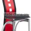 Z608-2 Modern deisgn holes back cheap pvc dining chair