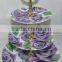 Ceramic cake stand 3 tiers,European-style Cake Display Stand