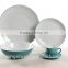 16pcs stoneware dinnerware set with glazed color
