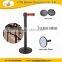 Powder coating strap crowd control barrier economic retractable belt stanchion