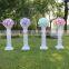 Wedding flower pillars stage decoration tall vase