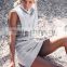 Hot sell Knit Dress short sleeve and short designs summer dress for women