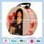 Customized sexy lady pattern lunch tin boxes with lock and handle