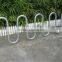 Galvanized and powder coated steel bicycle rack,bicycle parking rack