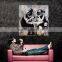 POP86 Giclee printing banksy canvas painting