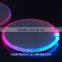 Newly design high quality flashing light up led bar drink mats