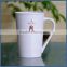 Bulk sale glossy white 8oz ceramic starbucks coffee cup