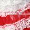 2016 hot sale baby lace frocks designs one pieces baby girls summer boutique white and red lace dress