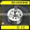3 jaw sationary Thru-hole hydraulic power chuck for cnc lathe machine center