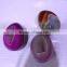 Natural Colorful Agate Smile Crystal Geode Egg Ornaments