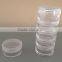 Stackable jar, PS jar, small lids 5g 10g