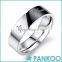 Hot sale directly factory lovers ring stainless steel rings for engagement