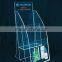 Clear A5 brochure display/literature stand