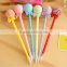 New DIY creative stationery kids personalized Novelty Lollipop shaped Ballpoint pen Lovely child cotton candy shaped Ball Pens