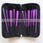 High End Make Up Brushes 15 Pieces Metal Handle Red Cosmetic Brush Set