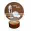 Wholesal new items Acrylic 3D night light