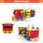 Hot selling educational mini baby wooden car toy for sale