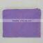 zipper cosmetic pouch/ zipper cosmetic pouch 100% cotton bag