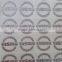 electroforming nickel sticker; Foil Self Adhesive Sticker