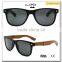 High Quality Bamboo Arm Sunglasses Men Vantage Polarized lenses Wooden Sunglass