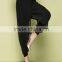 Daijun oem hot sale breathable black chiffon women harem pants wholesale