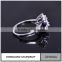 2016 the fashionable african jewelry ring pure 925 silver diamond ring