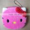 Hot sell Handmade felt animal Plush Keychain soft toy bag made in China