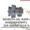 PAKER DOULBE GEAR PUMP for concrete pump spare parts putzmeister sany schwing cifa