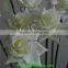 Home decoration decorative white rose artificial flower