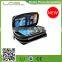 Factory Wholesale Price High Quality Leather Zipper Wallet Bag Case for iPhone and Samsung