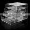 Acrylic cosmetic countertop display Acrylic Makeup Counter Display