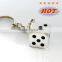 Guangzhou Hot Sales Promotional Custom Metal Dice Keychain