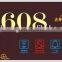 Hospital Electronic DoorplateTouch Doorbell Switch With LED Room Number Display