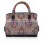 2016 new arrival canvas women handbag cheap embroidery handbag