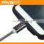 2015 PNGXE Newest design 1.5M Kirsite Weave Metal Braided Data Cable Support New IOS9 System LED Charging Cable For Iphone5