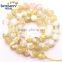DIY Gemstone Loose Strand 6 8 10 12mm Facted Yellow Agate Beads
