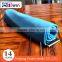 Custom Single Jersey Blue Pique 100 Cotton Knitted Fabric for T-shirt