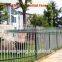 Galvanized steel residential prefab fence panels/prefab iron fence panel
