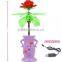 Newest Flying Toys ,RC Flying Toys Hand Sensor Doll Toy Roses Flower( three seconds to start )