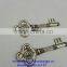 souvenir metal antique color key,zinc alloy die casting key shape tag