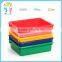 Environmental high quality pp material plastic storage toy tray