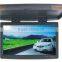 17.5 inch High digital flip down Car Roof Mounted Monitor / DC 12V Bus motorized video monitor with USB / SD Slot