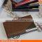 Credit card protector leather card holder blocking RFID function