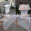 Promoting modern acrylic solid surface Pedestal Wash Basin bathroom sink