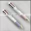 Red black green and blue 4 colors ink plastic ball pen with writing instrument