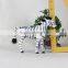 furry animal model happy large playful plush rocking horse