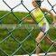 Low carbon steel chain link fence