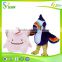 Wholesale custom plush material stuffed mascot toys